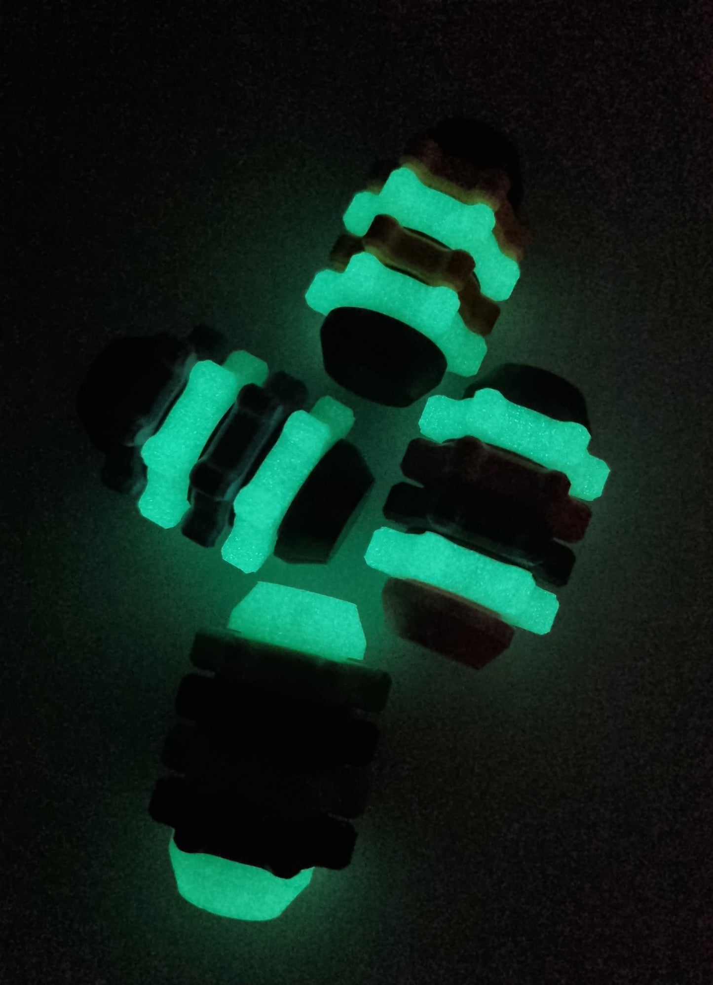 SALE Jumbo Free Spinning Twiddle - Glow in the dark/Halloween edition!