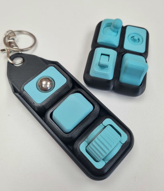 Keychain Fidget Holder
