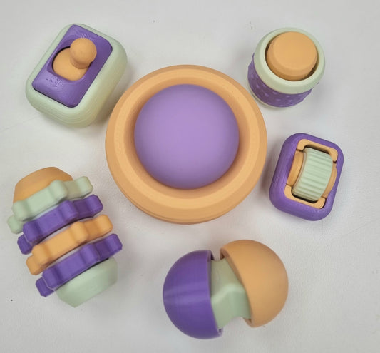 Amelie NEW Large Fidget Collection - selection of fidgets
