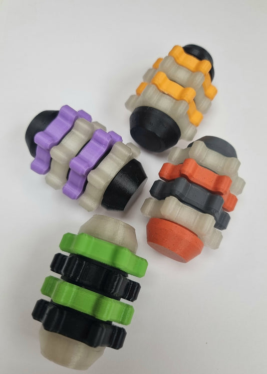 SALE Jumbo Free Spinning Twiddle - Glow in the dark/Halloween edition!