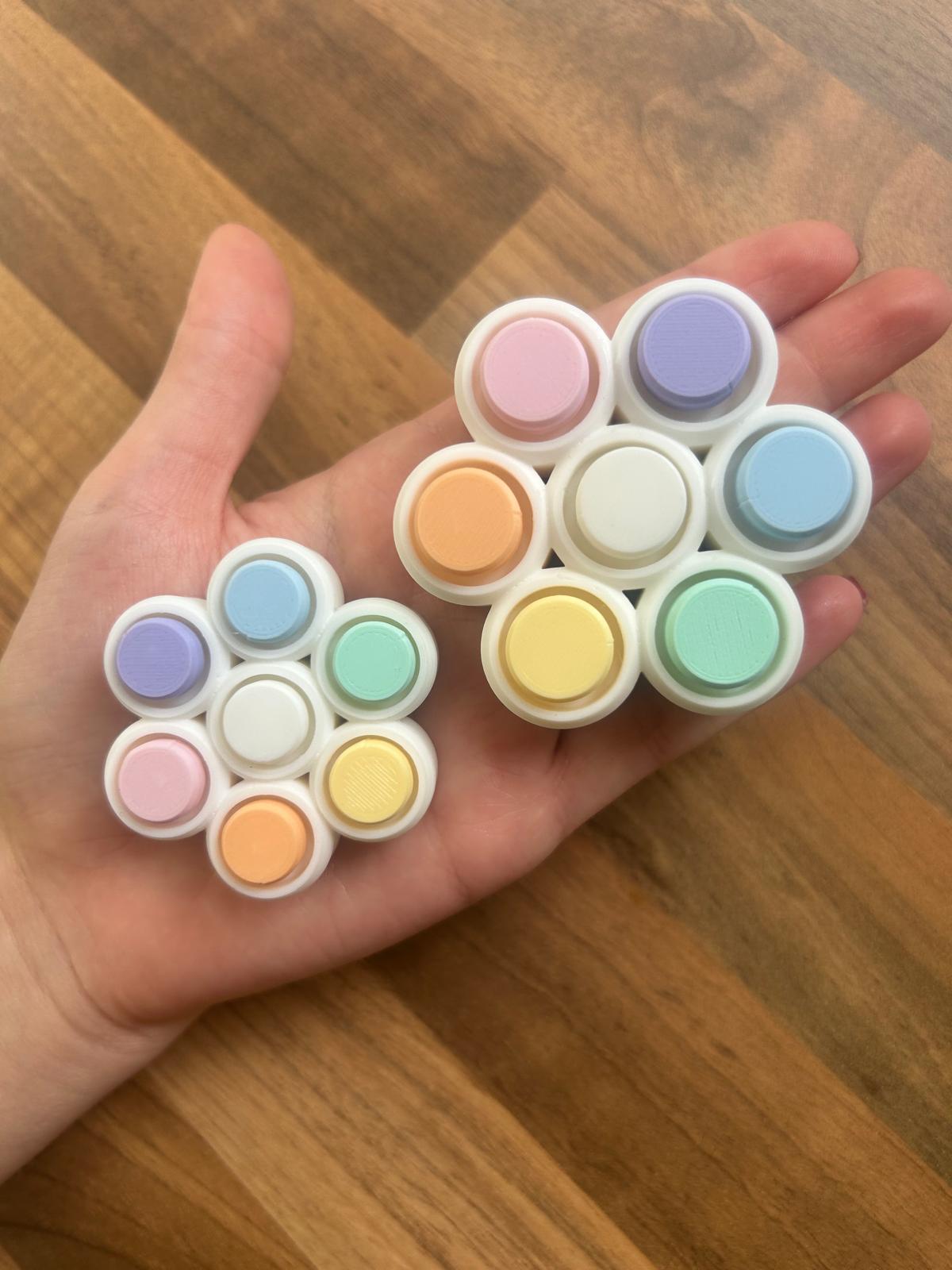 NEW! Nano Button Cluster with keychain option