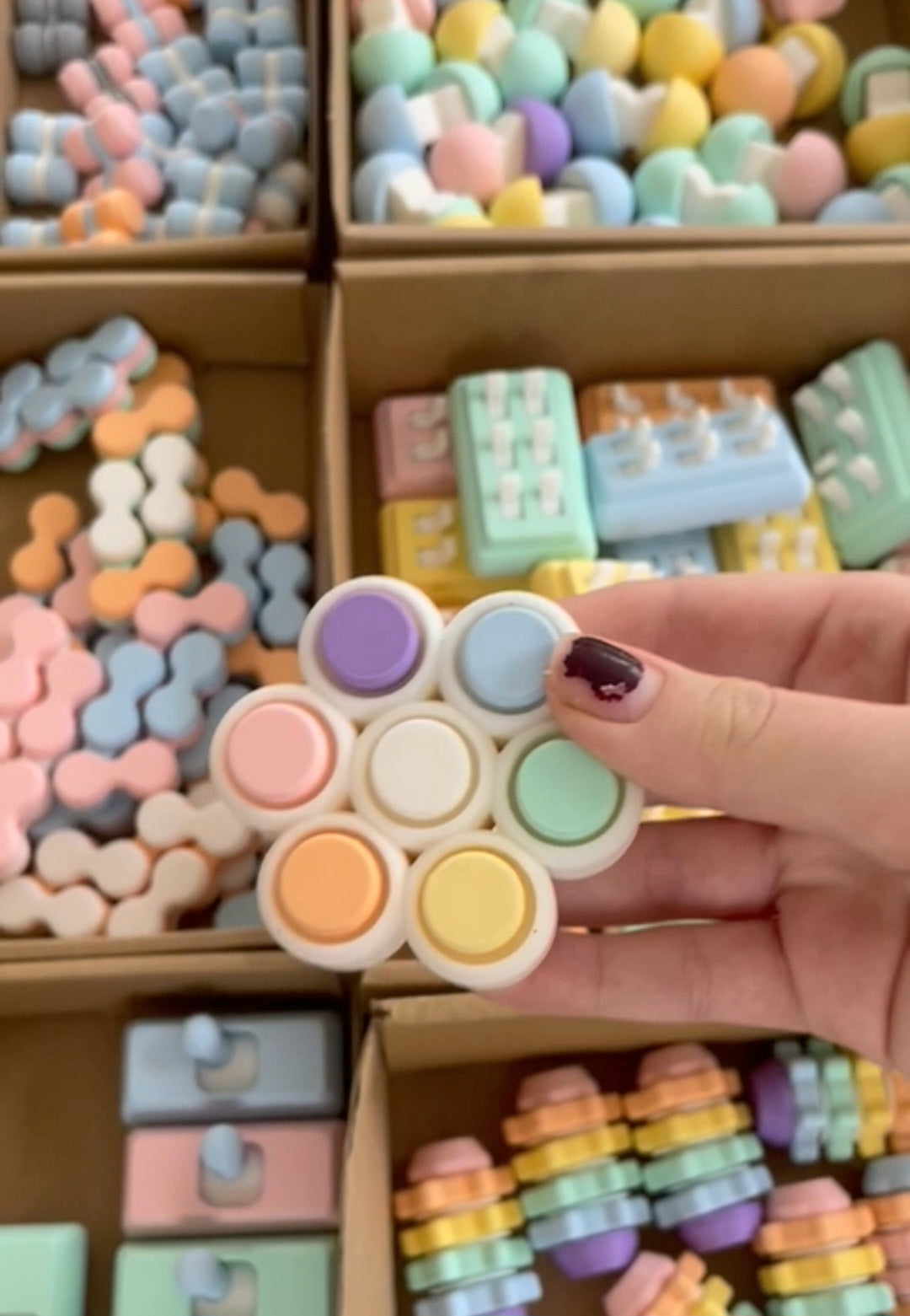 Button Figit Button Cluster - Fidgets by Amelie