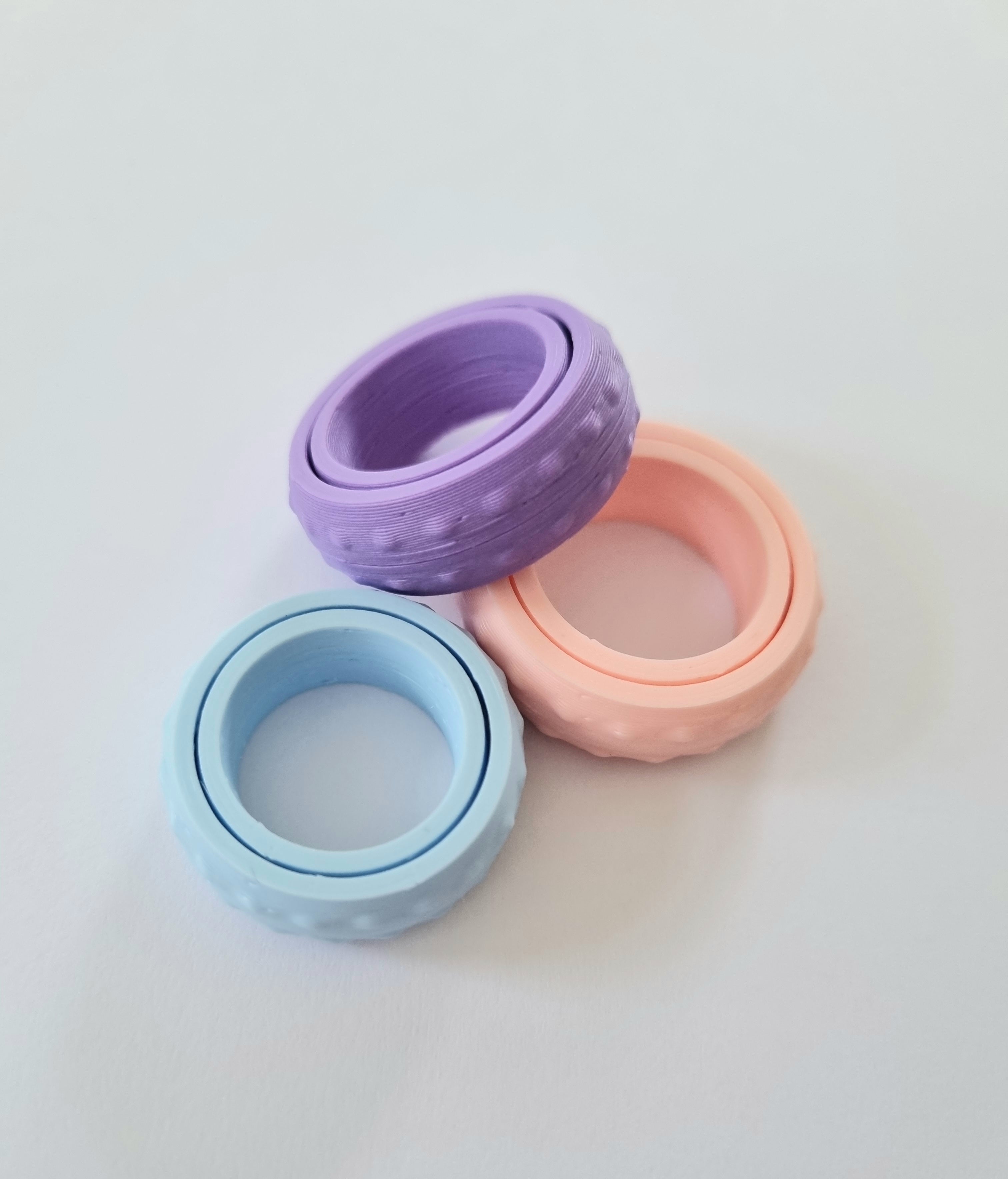 Textured Fidget Ring – Fidgets by Amelie