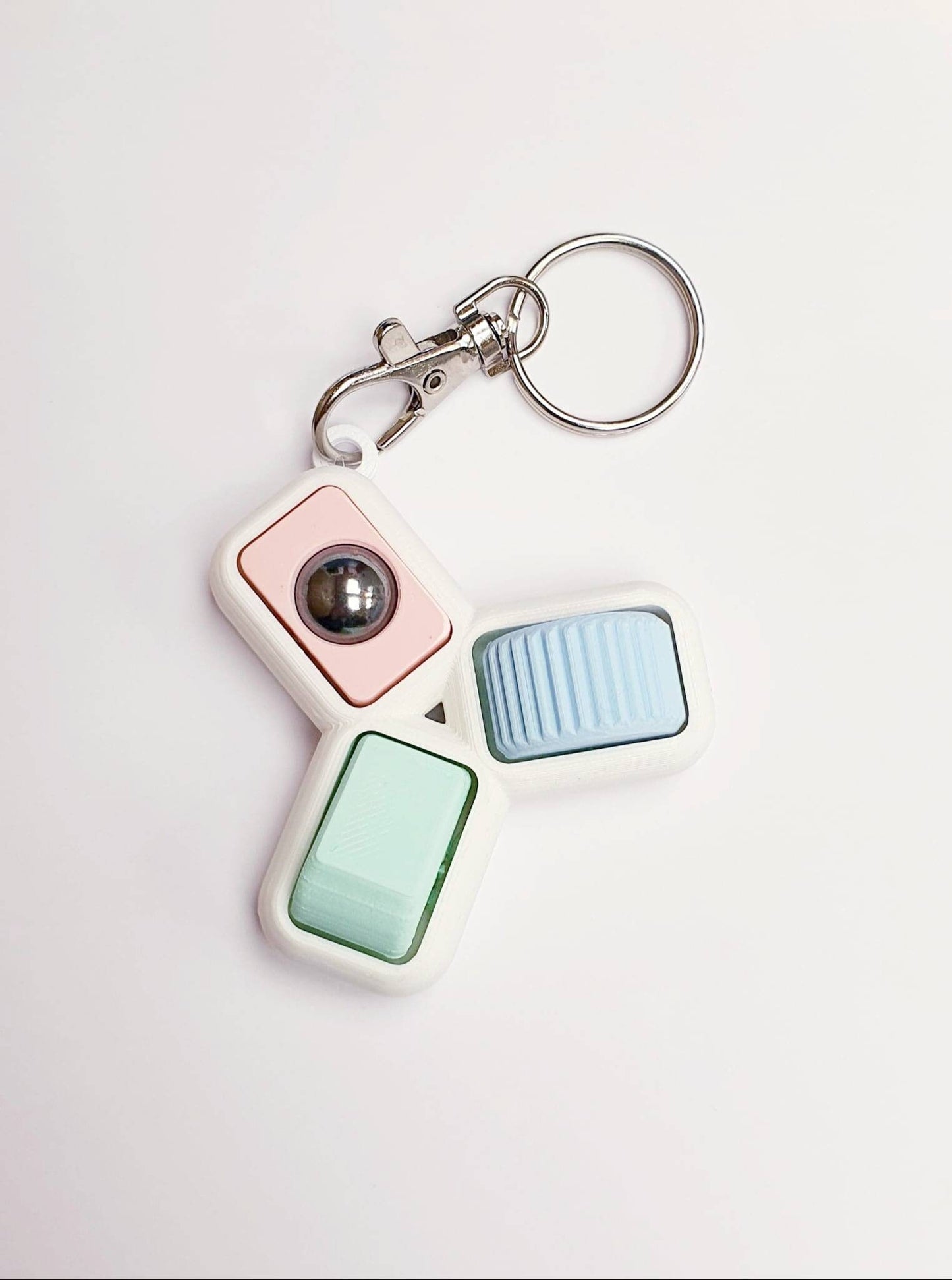 Roller Trio Keyring